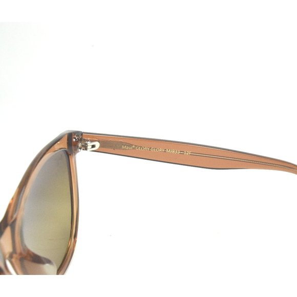 Maui Jim Glory Glory MJ 833-12F Transparent Cinnamon  / HCL® Bronze  Pol… main image 7